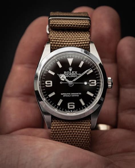 why rolex explorer is the best|Rolex explorer on a nato.